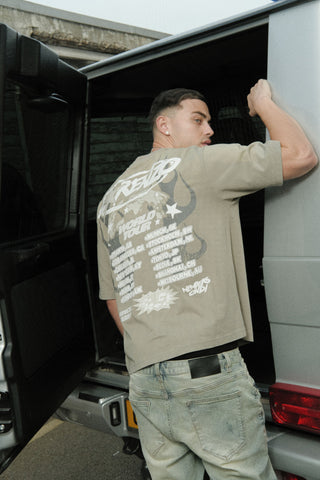 World Tour T-shirt - Kaki