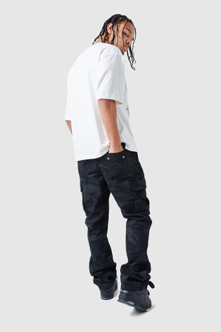 General Camo Cargo Pant - Black/Charcoal