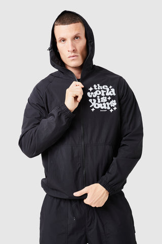 World Is Yours Light Jacket - Black