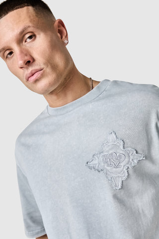 Symbool Tee - Graniet