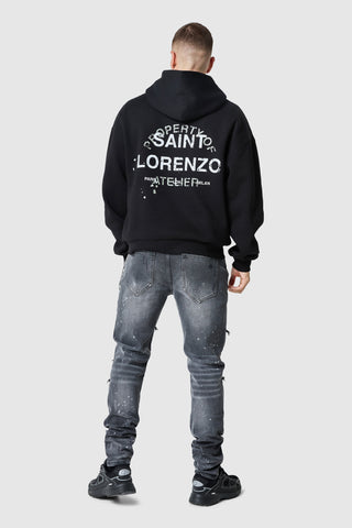 Diamante Dillon Jean - Charcoal