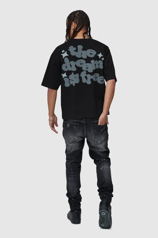 Dream Is Free 2.0 T-shirt - Zwart