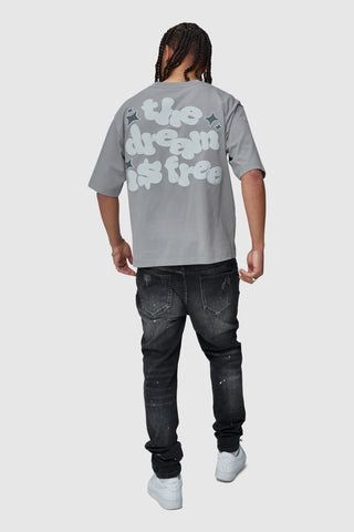 Dream Is Free 2.0 T-shirt - Grijs