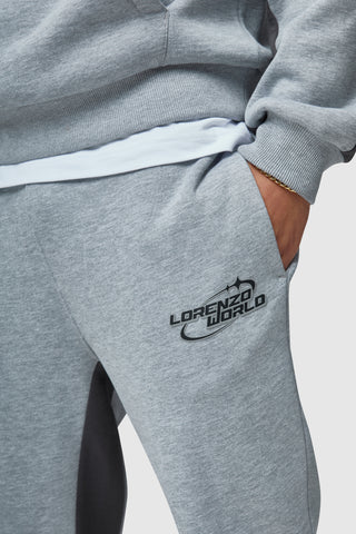 LORENZO WORLD JOGGERS - GREY