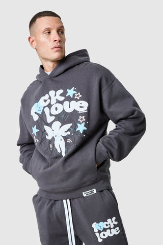 Fxck Love Tracksuit - Volcano Grey