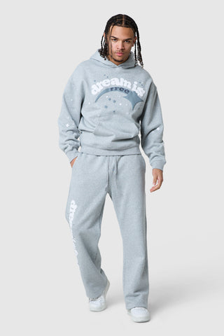 Shooter Tracksuit - Grey Marl