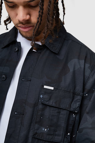 General Overshirt - Black Camo