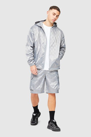 Monogram Short - Grijs