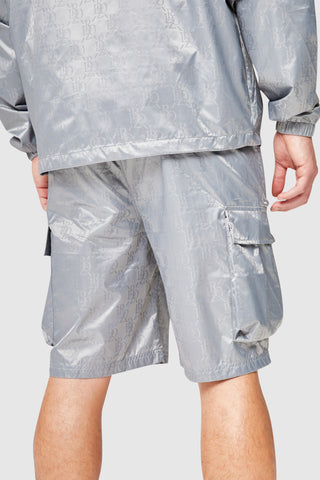 Monogram Short - Grijs