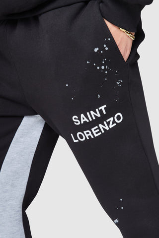 SAINT PANEL JOGGER - BLACK