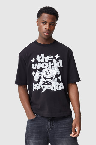 World Is Yours Twinset - Black