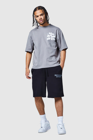 Dream Is Free 2.0 T-shirt - Blauwe camouflage