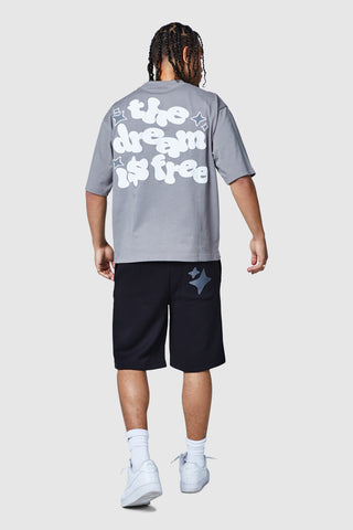 Dream Is Free 2.0 T-shirt - Blauwe camouflage