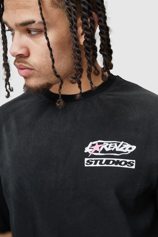 World Tour T-shirt - Zwart