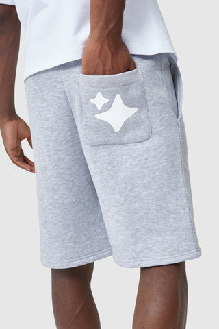 Star Short - Grey Marl