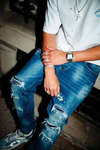 Dillon Jean - Mid Blue (oud)